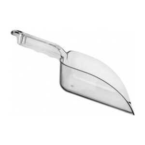 Velká průhledná plastová naběračka na led 70 cl