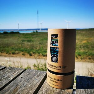 Alternative view of Nordicbar Boston Shaker Tin/Tin 75 cl Černý