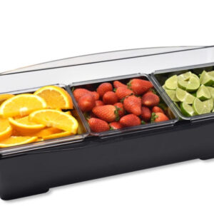 Prémiový držák na ozdoby 3xL Černý