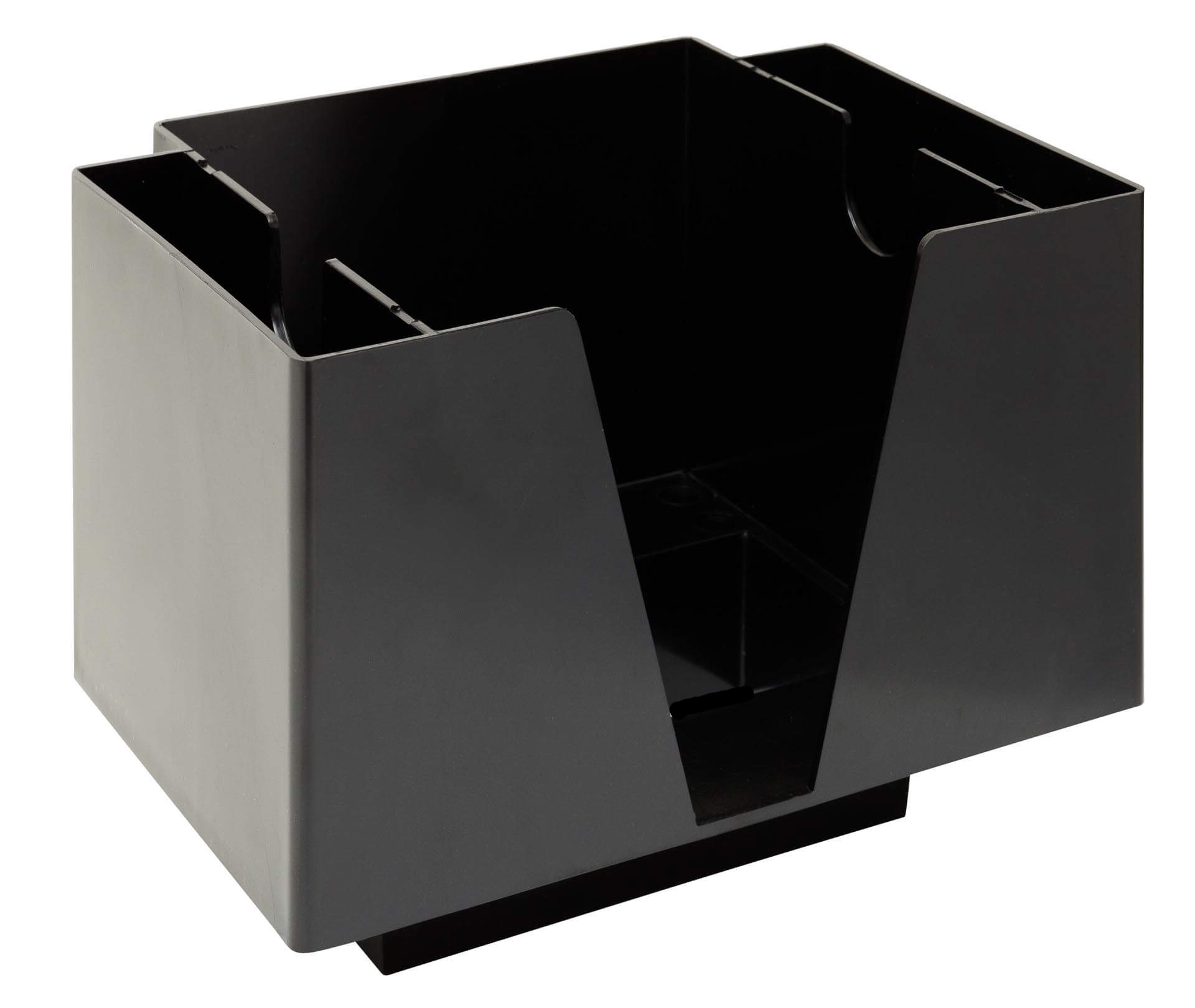 Barový organizér čtvercový s prostorem pro brčka a míchátka