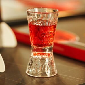 Alternative view of RCR Tattoo Měřicí sklenice 3/6 cl (6 ks)