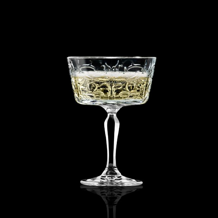 RCR Tattoo Šampaňská Coupe sklenice 26,8 cl (6 ks) - Obrázek 7