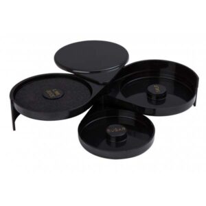 Černý okrajovač sklenic