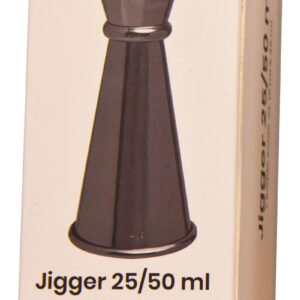 Alternative view of Nordicbar Jigger V-Shape 25/50 ml Černý