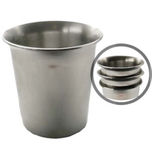 Ocelový odlivka 4 cl (stohovatelná)