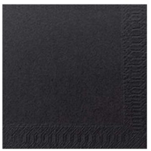 Koktejlové ubrousky, 3vrstvé, černé, 250 ks