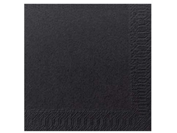 Koktejlové ubrousky, 3vrstvé, černé, 250 ks