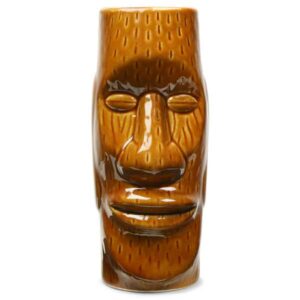 Tiki sklenice Easter Islander 40 cl hnědá