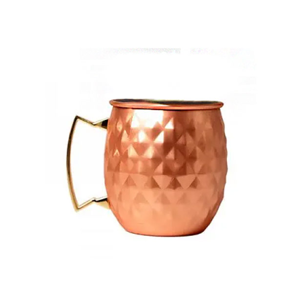 Diamantový hrnek na Moscow Mule 55 cl měď