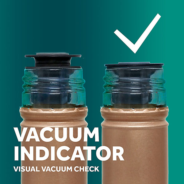 Airtender Vakuová Pumpa na Víno + 3 Nano uzávěry - Obrázek 8