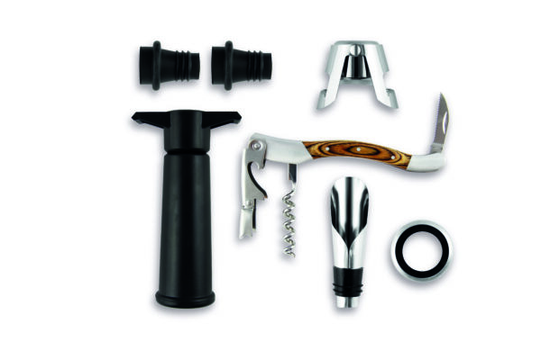 Legnoart MEMORABILE 7-Piece Wine Set in Luxury Gift Box a